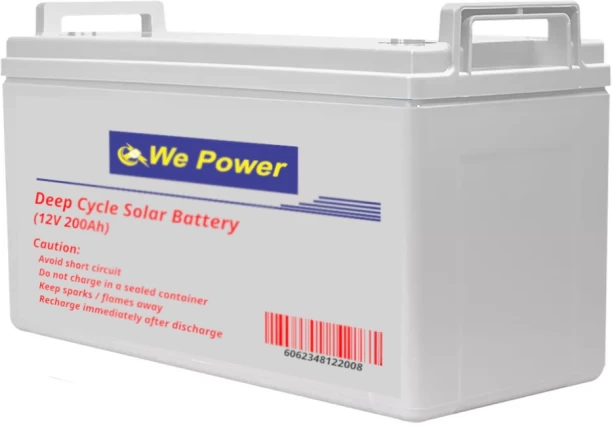 We Power Solar Battery 200Ah 12V Deep Cycle Sealed Inverter Battery