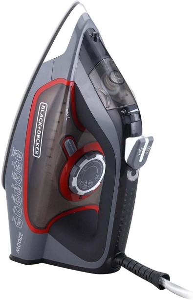 Black & Decker 2200W with Ceramic Soleplate Steam Iron