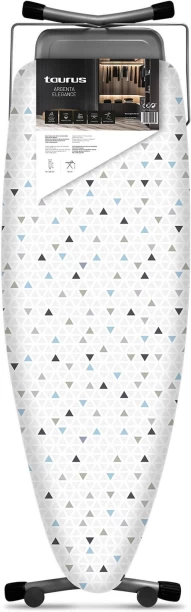 Taurus Mesh Top Powder Coat Grey 130X47cm "Argenta Elegance" Ironing Board