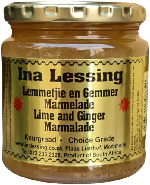 Ina Lessing Lime and Ginger Marmalade 300ml 300 ml