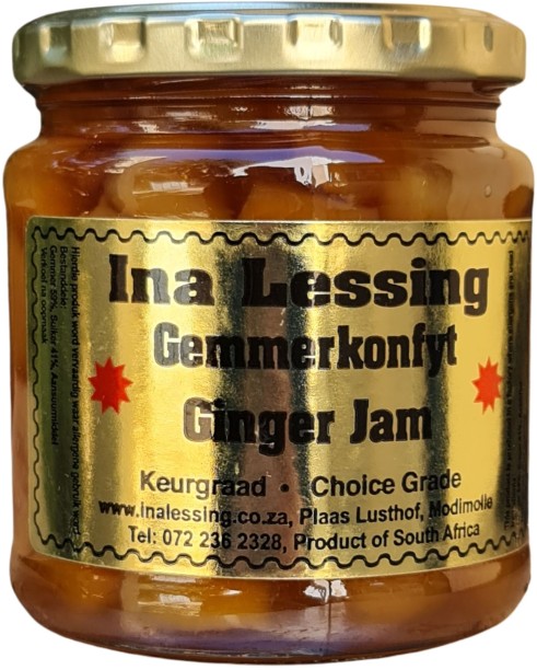 Ina Lessing Ginger Jam 380 g