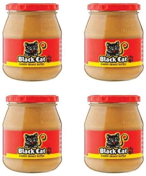 Black Cat Peanut Butter Smooth 4 x 400G 400 g