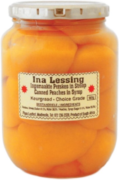 Ina Lessing Konfyte Peach Preserves 750 ml