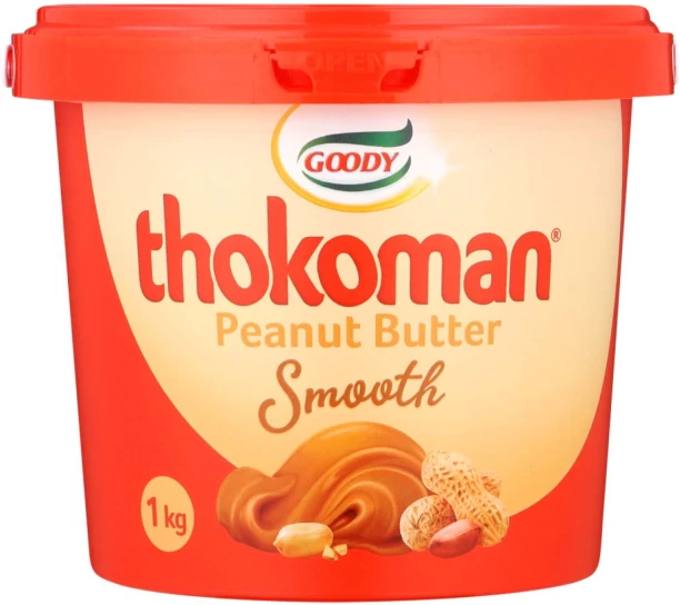 Thokoman Smooth Peanut Butter 1 kg