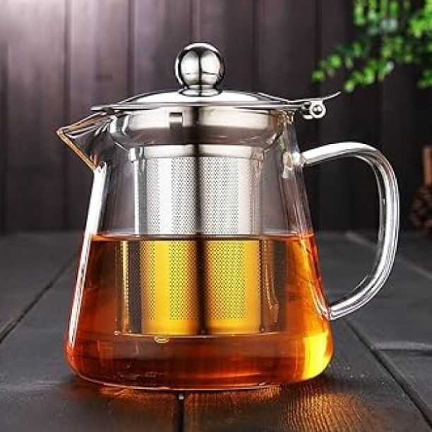 Wobuciko 0.95 l Borosilicate Glass Tea Jug