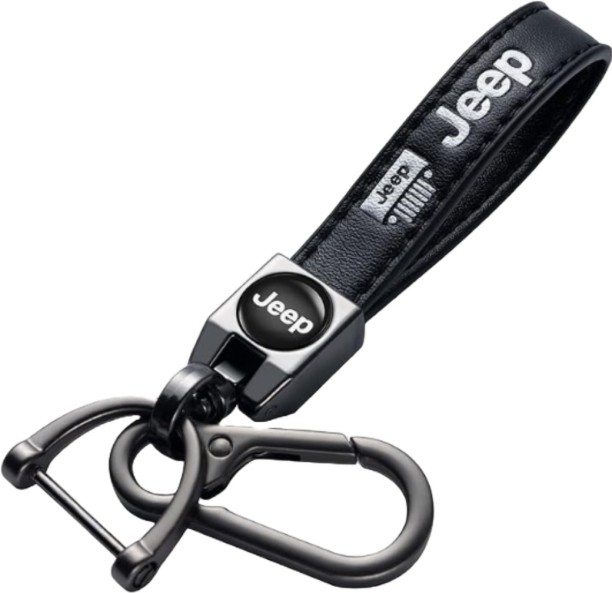 Jeep Car Leather Key Chain