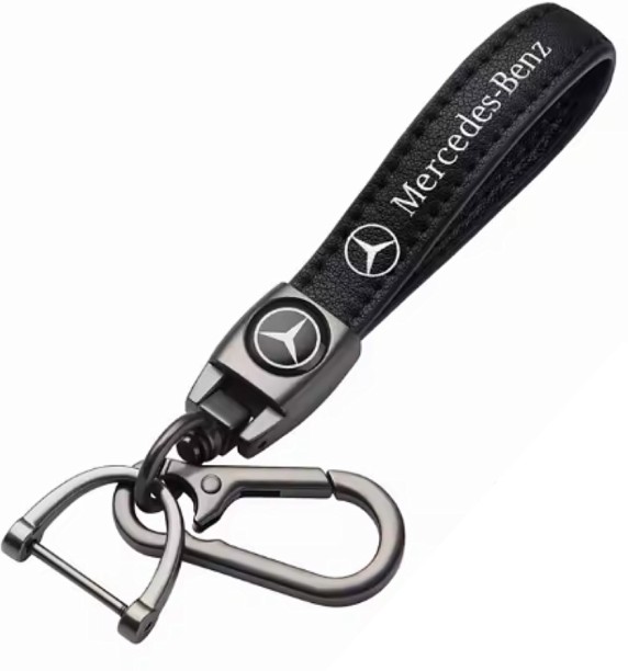 Mercedes Benz PU Strap Key Chain
