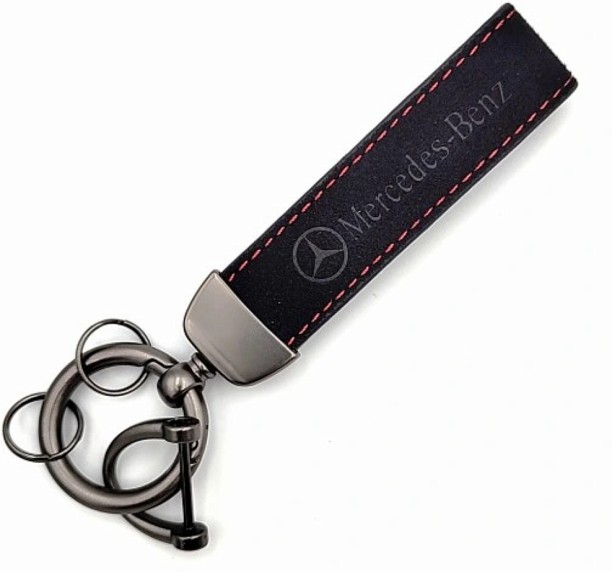 Mercedes Benz Car Leather Key Chain