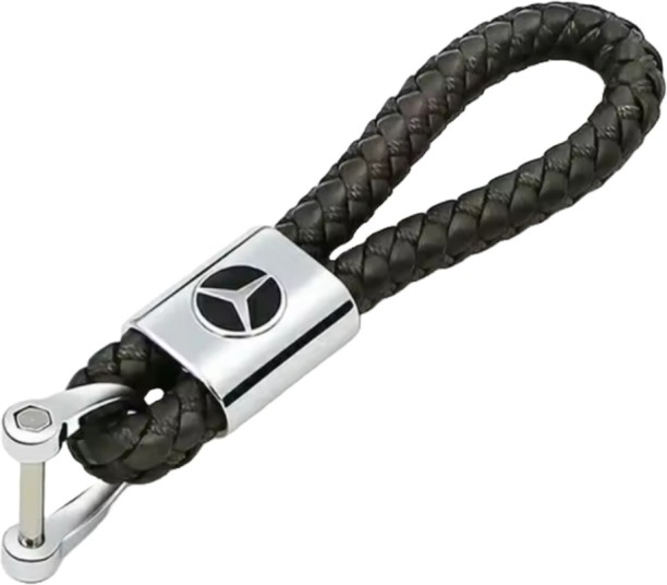 Mercedes-Benz Pu Rope Key Chain