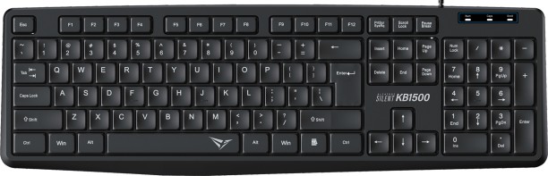 Alcatroz Silent KB1500 Desktop Keyboard