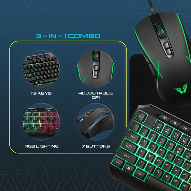 VX Gaming VX-148-BK Gaming Keyboard