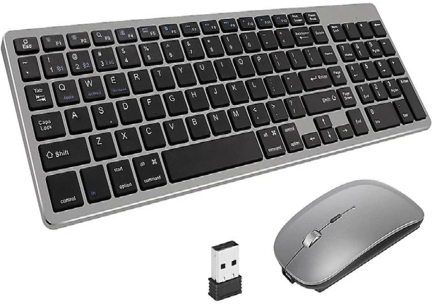Simply More Wireless Keyboard and Mouse Laptop Keyboard