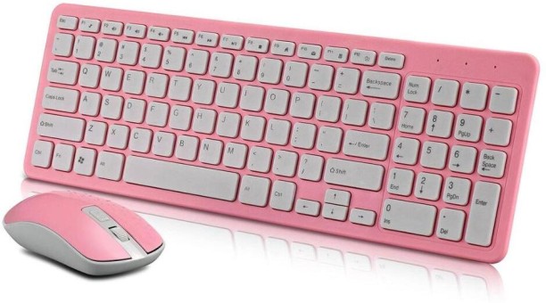 wireless keyboard + mouse PINK Multi-device Keyboard