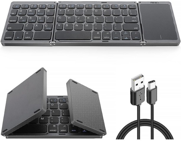 SUPER E Bluetooth Foldable Multi-device Keyboard