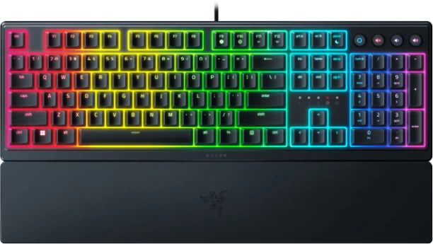 Razer Ornata V3 Gaming Keyboard - Mecha Membrane Switches - Black Gaming Keyboard