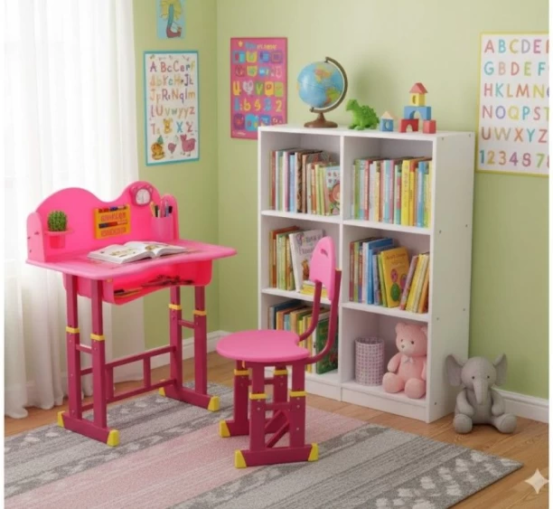 R AND E Plastic Study Table