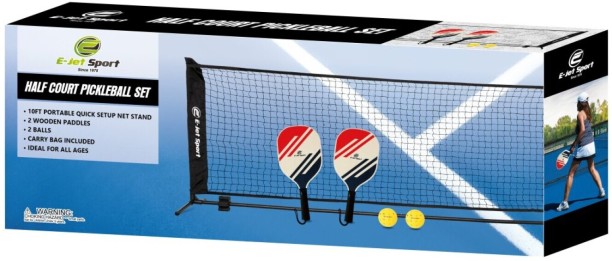 E-Jet Half Court Pickleball Set Pickle Ball Kit