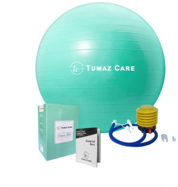 HOME GYM Yoga/Pilates/Pregnancy/Birth/Exercise Ball - Green Tumaz Care Yoga Kit