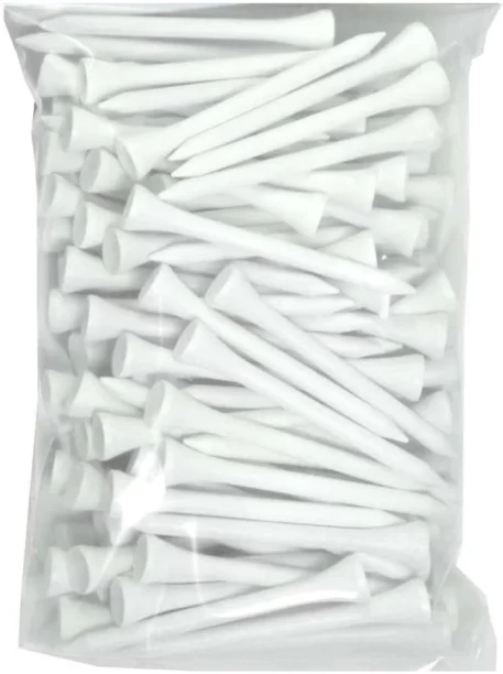 PromoSport Pack of 100 Wooden Golf Tees Golf Kit