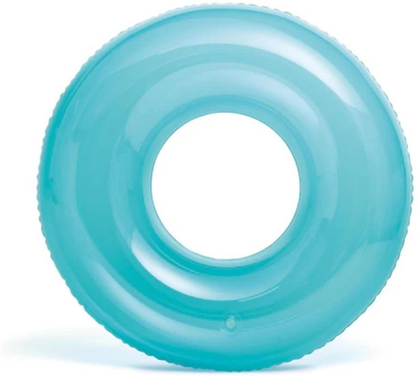 Intex Transparent Swim Tube 76 cm - Clear Vinyl - Blue Swimming Kit