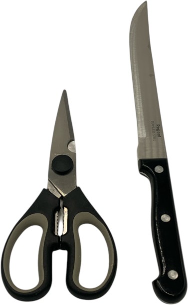 Crockery Centre 2 Piece Stainless Steel Carving 21110