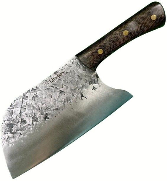 Lifespace 1 Piece Stainless Steel Cleaver LSCBXG00029