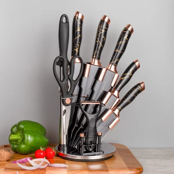 Stainless Steel 9 Piece Stainless Steel Multipurpose (Pack of 9)
