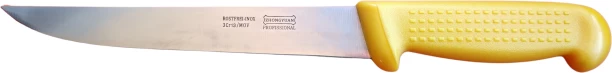 Zhongyuan Profissional 1 Piece Steel Chefs 20cm Straight Butcher's Knife