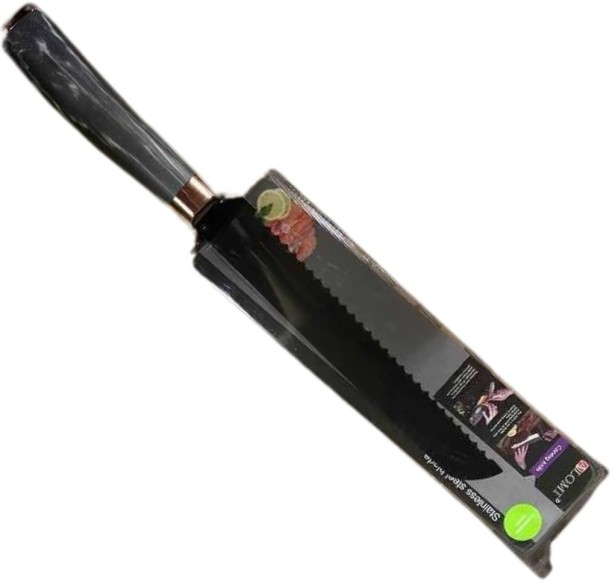 Alomi 1 Piece Stainless Steel Bread 816966 ALM-907B 8inch Kitchen Knife