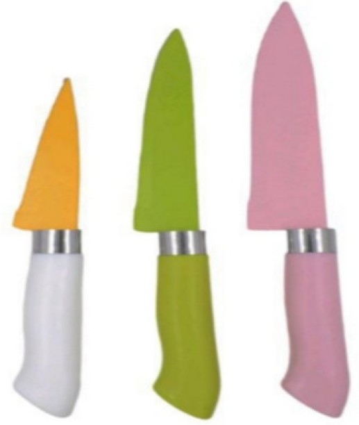 LONDZ 3 Piece Stainless Steel Multipurpose 3PIECECOLOURFULKNIVES01