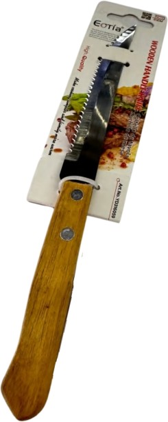Eotia 1 Piece Steel Steak YD-316059 Wooden Handle Steak Knife