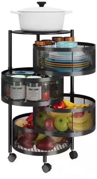 JUSTSIMPLIFIED 5402369 Iron Fruits/Vegetables Kitchen Rack