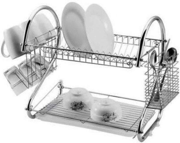 INV 1014 Iron Dish Drying Kitchen Rack