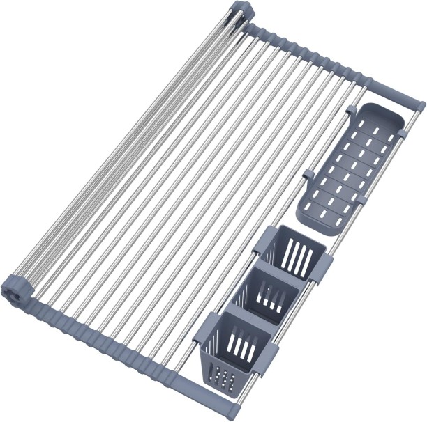 OJEES 303 Carbon Steel Dish Drying Kitchen Rack