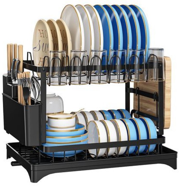 SA TRADE R-87676 Steel Dish Drying Kitchen Rack