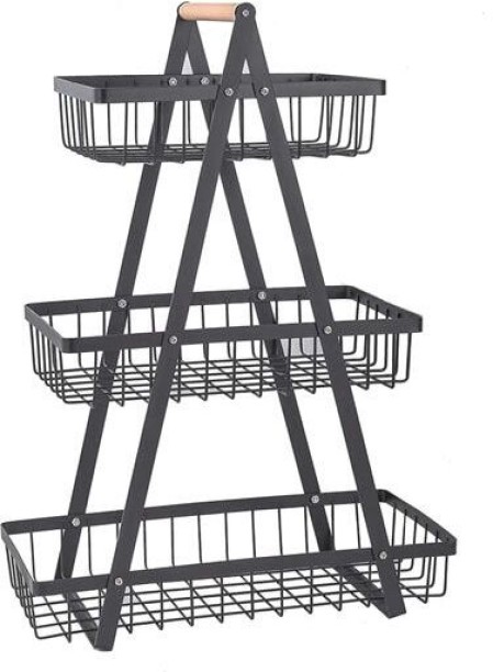 Generic AS-263 Steel Fruits/Vegetables Kitchen Rack