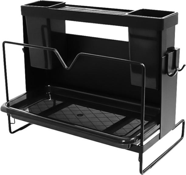 Decorum & Co Kitchen Caddy Pro Plastic, Steel Organizer Kitchen Rack