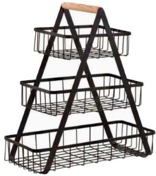 Phronex PHR001037 Steel Fruits/Vegetables Kitchen Rack
