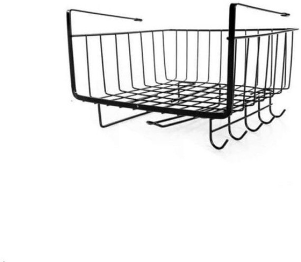 Decorum & Co Vesta Hanging Rack Steel Organizer Kitchen Rack