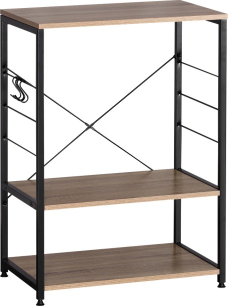 Infinity Homeware Budapest Multi-Purpose Melamine & Steel Organizer Kitchen Rack