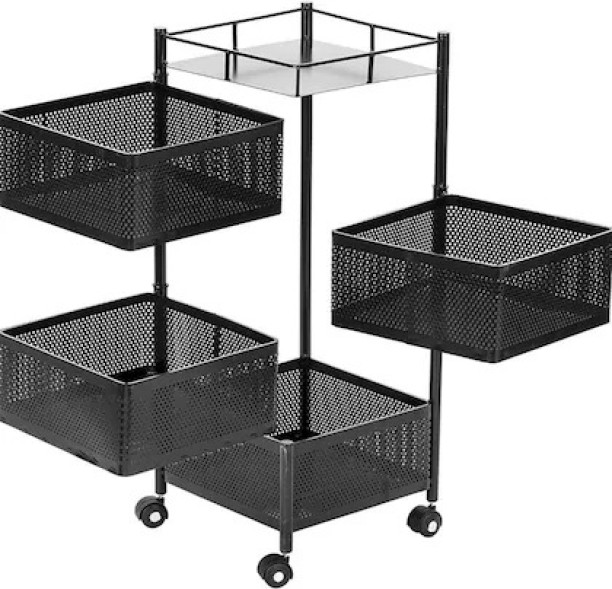 JUSTSIMPLIFIED 12558000 Steel Organizer Kitchen Rack