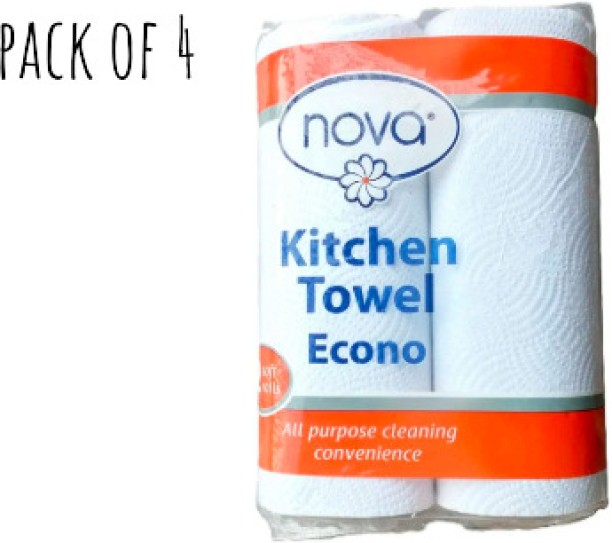 Nova Value Econo Kitchen Rolls, Pack of 4
