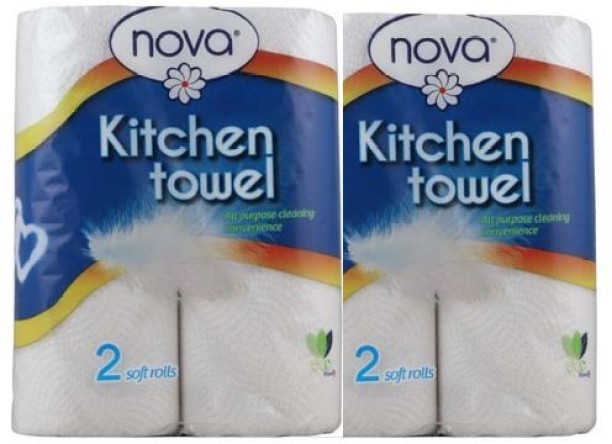Nova 2 x 2Pack Kitchen Towel 50Sheets