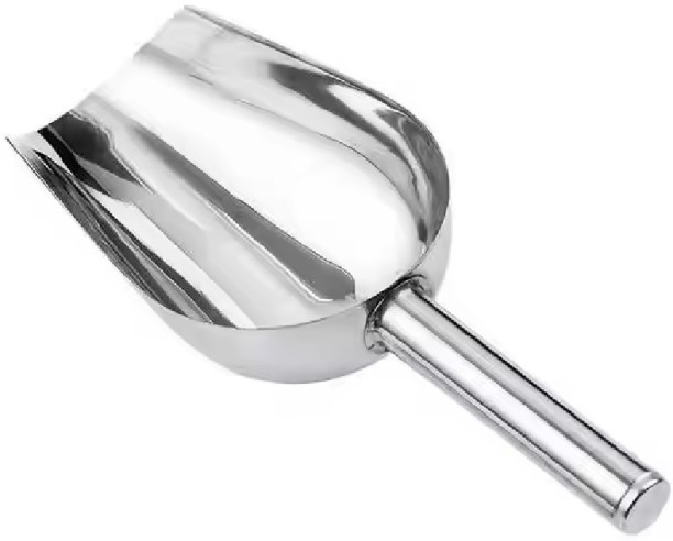 GENERIC S211830 Non-magnetic Stainless Steel Ice Scoop Stainless Steel Kitchen Scoop