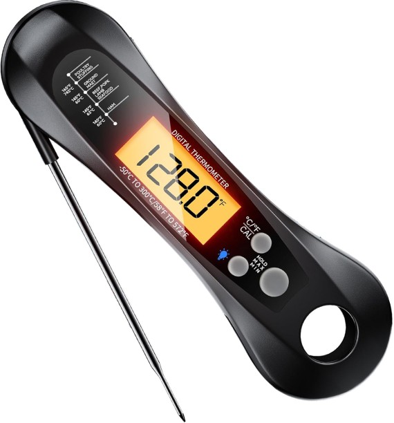 hinotori D2 Instant Read Thermocouple Kitchen Thermometer