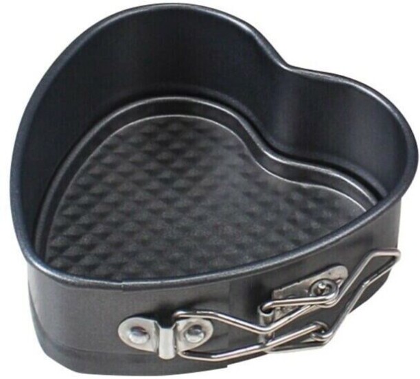 Maruti Groups 1pc Heart Baking Tray Steel Baking Tools Kitchen Tool Set