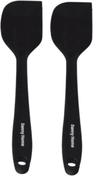 Danny Home Silicone Duo 2-Piece Scraper Spatula Set Silicone Spatula Kitchen Tool Set