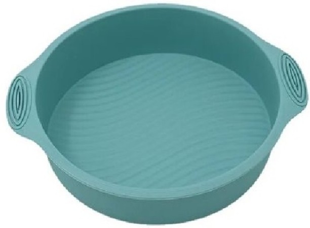 joburgdeals Silicone Flexible Round Cake Mold Silicone Fork Kitchen Tool Set