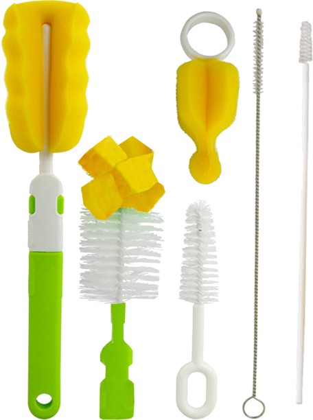 ALANES 6 in 1 Bottle Brush Cleaner Kit Bottle Cleaner