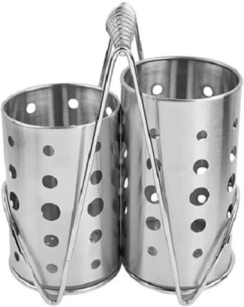 Deals online Stainless Steel Kitchen Utensil Holder Stainless Steel Cooking Spoon Kitchen Tool Set